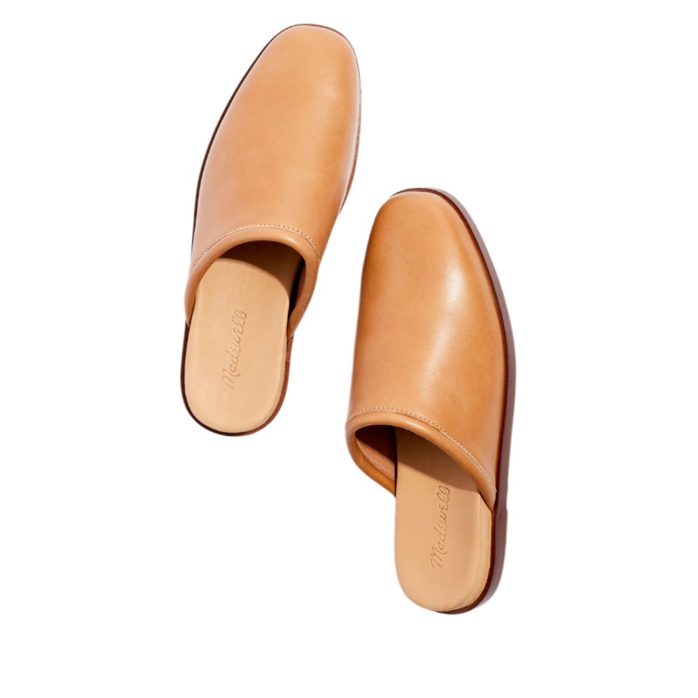 Madewell Tan Leather Women's Mules
